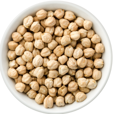 white chickpea